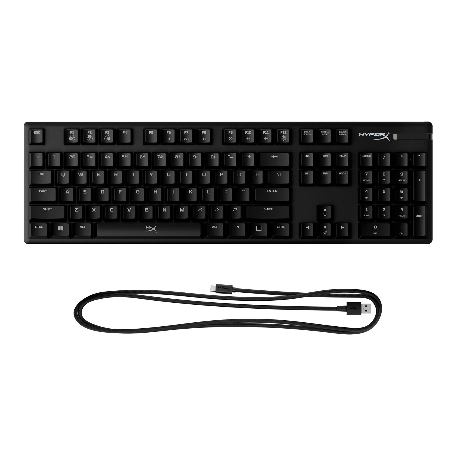 HyperX Alloy Origins RGB Mechanical Gaming Keyboard Aqua Switch US Layout