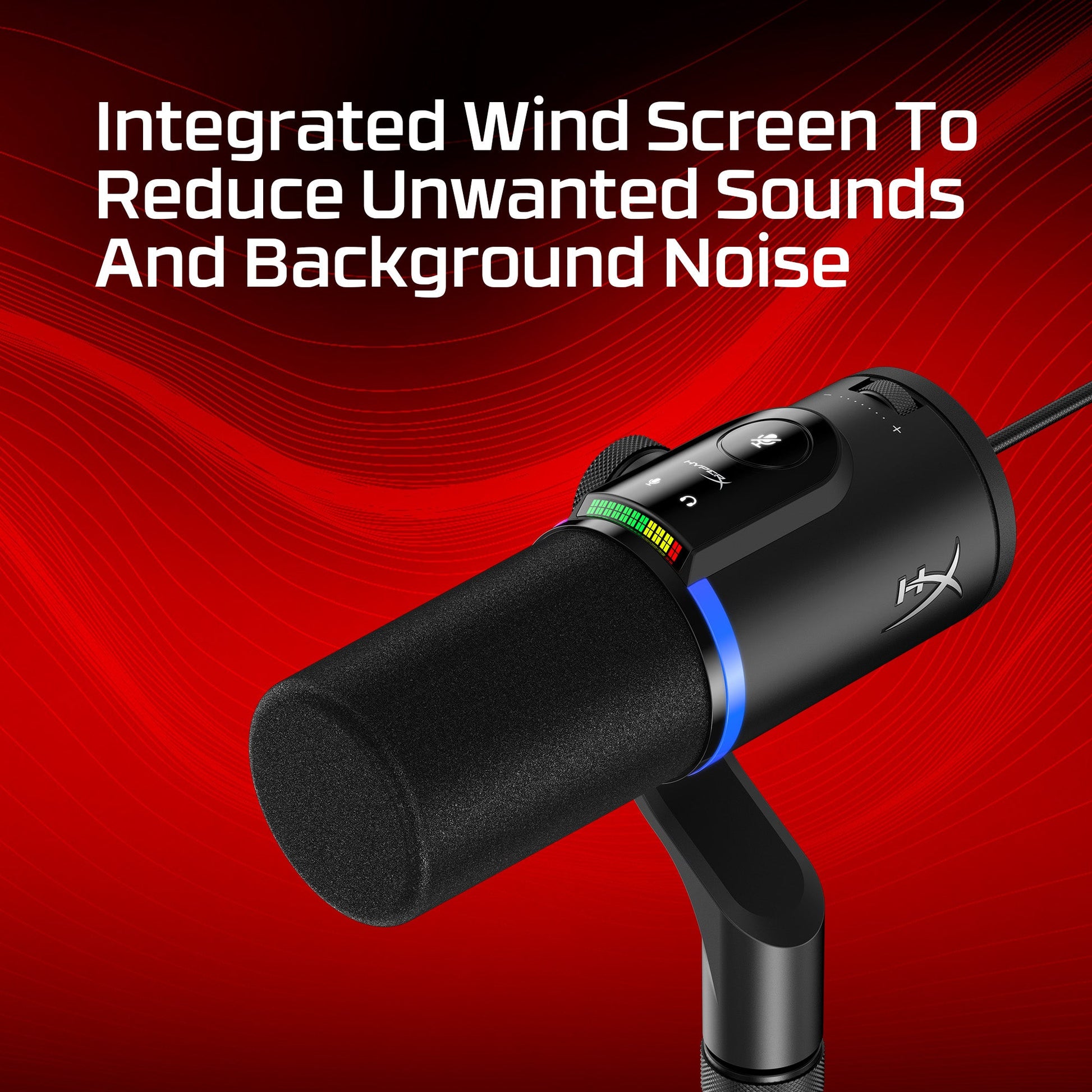 HyperX Flipcast - Streaming XLR/USB Dynamic Microphone