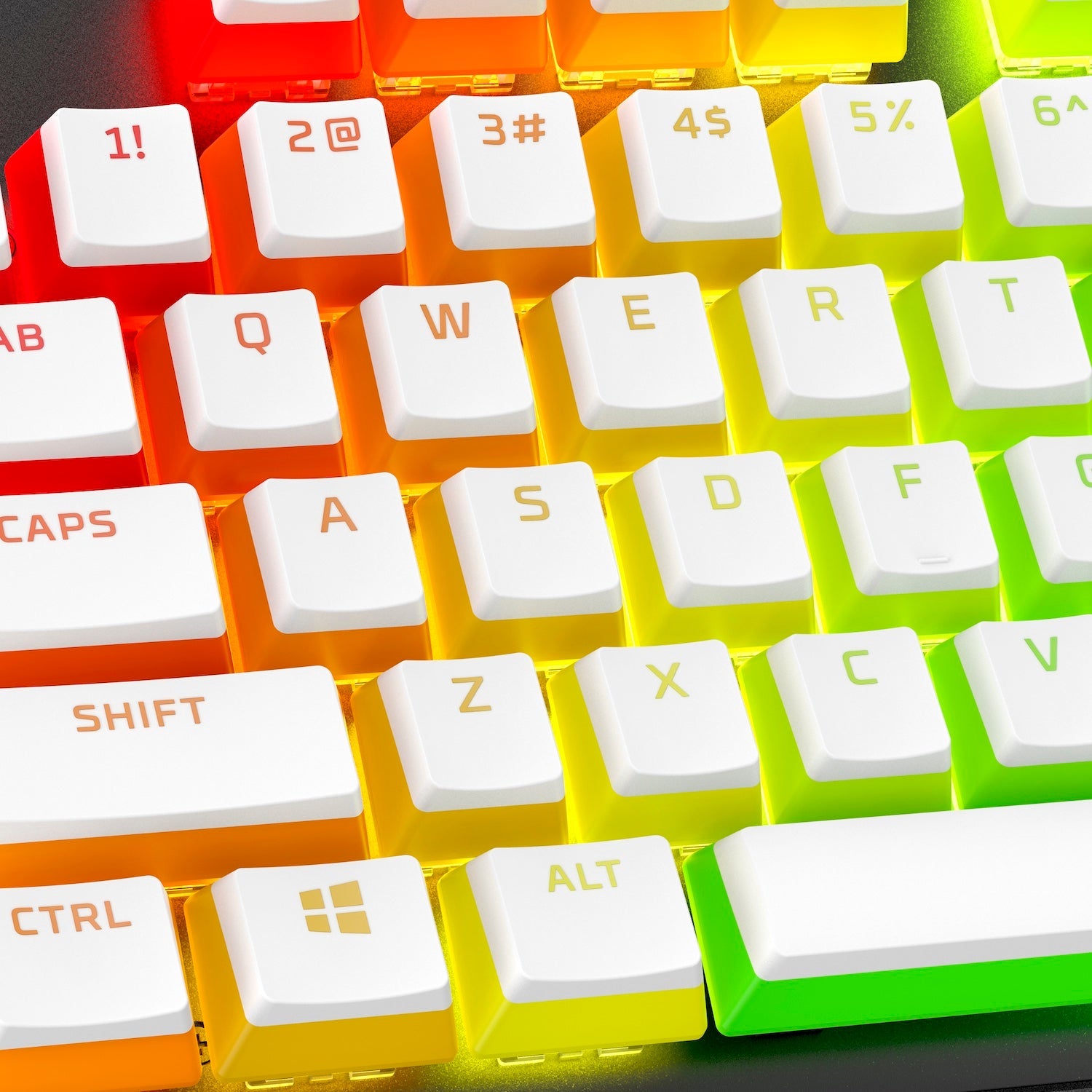 HyperX Pudding Keycaps Pink (PBT US Layout)