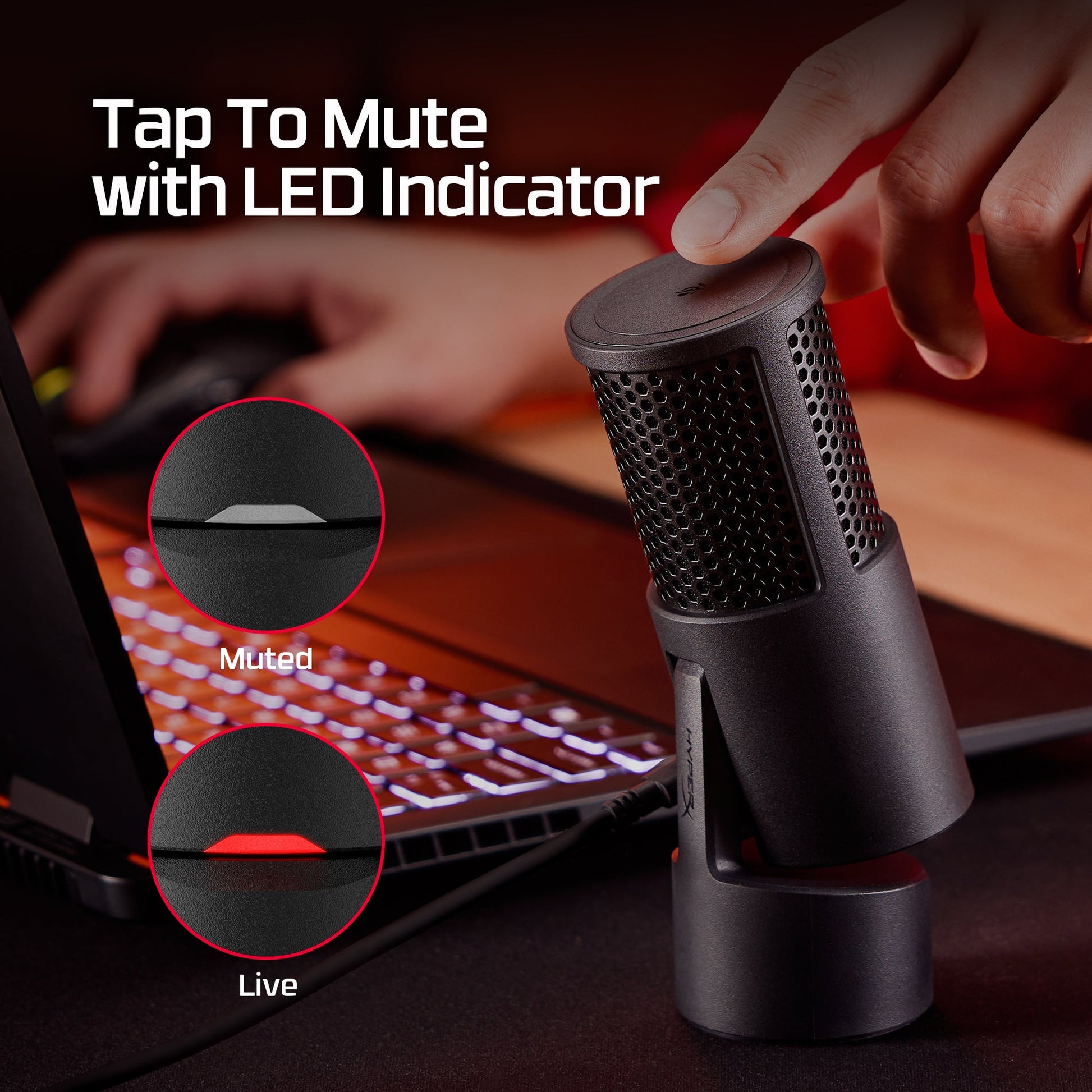 HyperX Solocast 2- Gaming USB Microphone