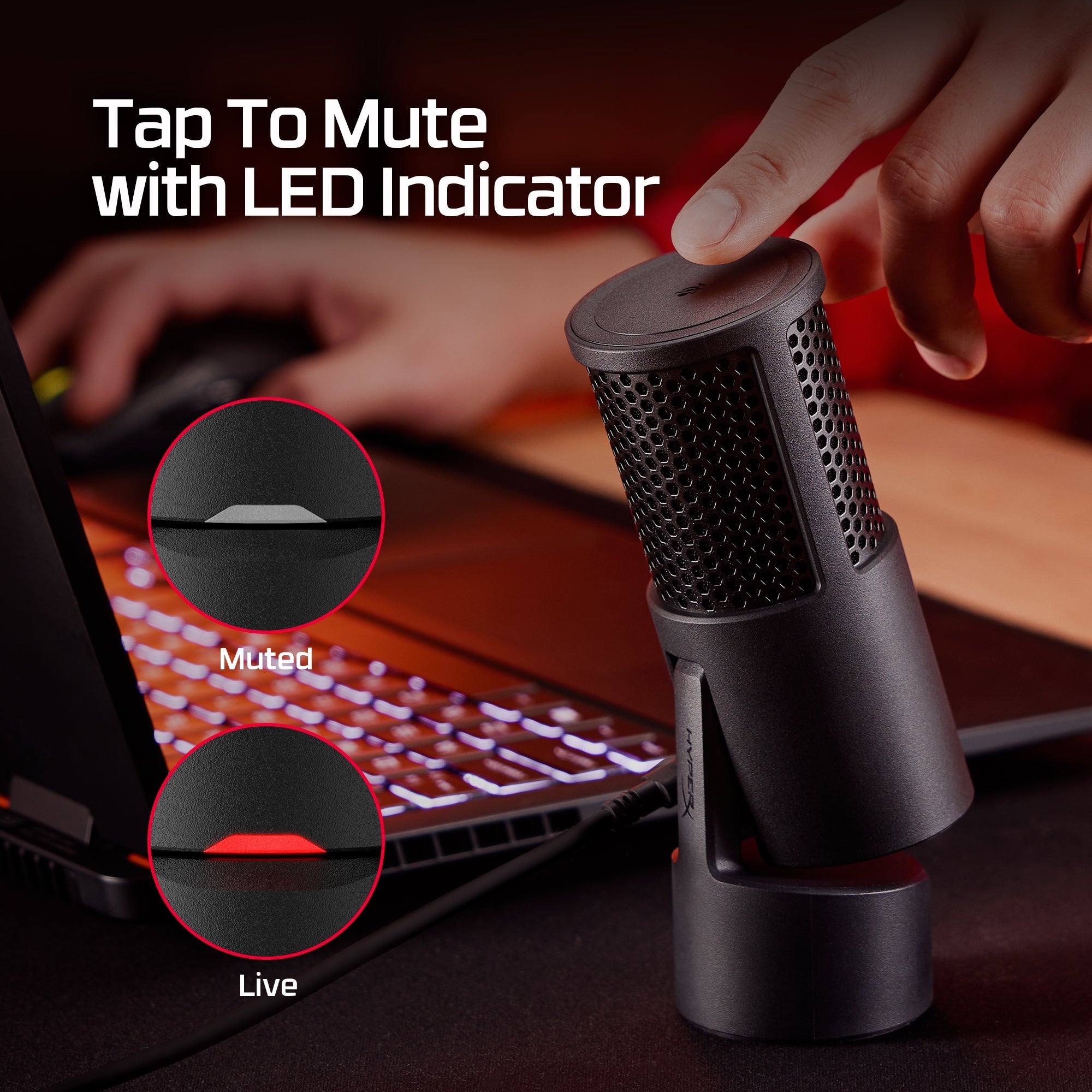 HyperX Solocast 2- Gaming USB Microphone