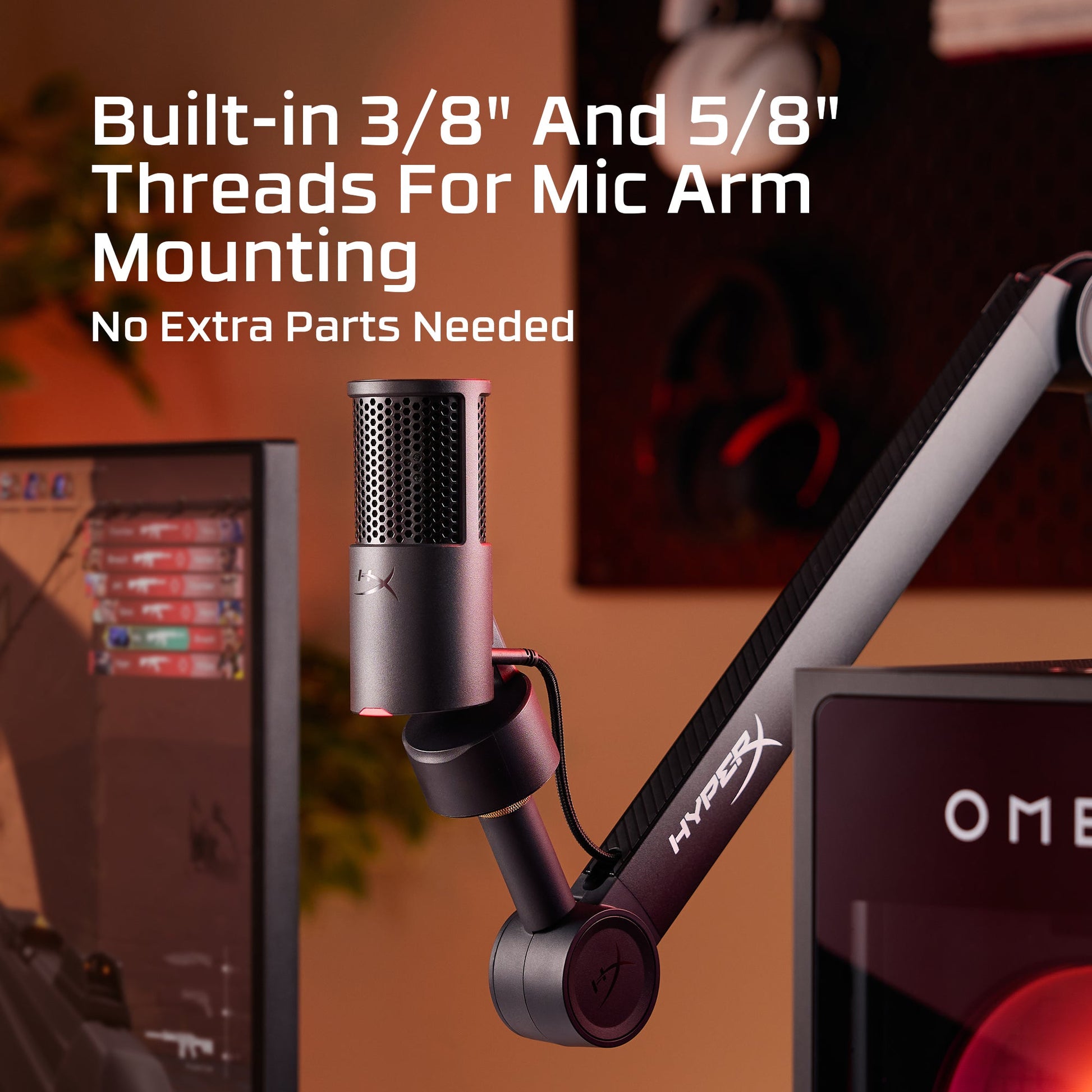 HyperX Solocast 2- Gaming USB Microphone