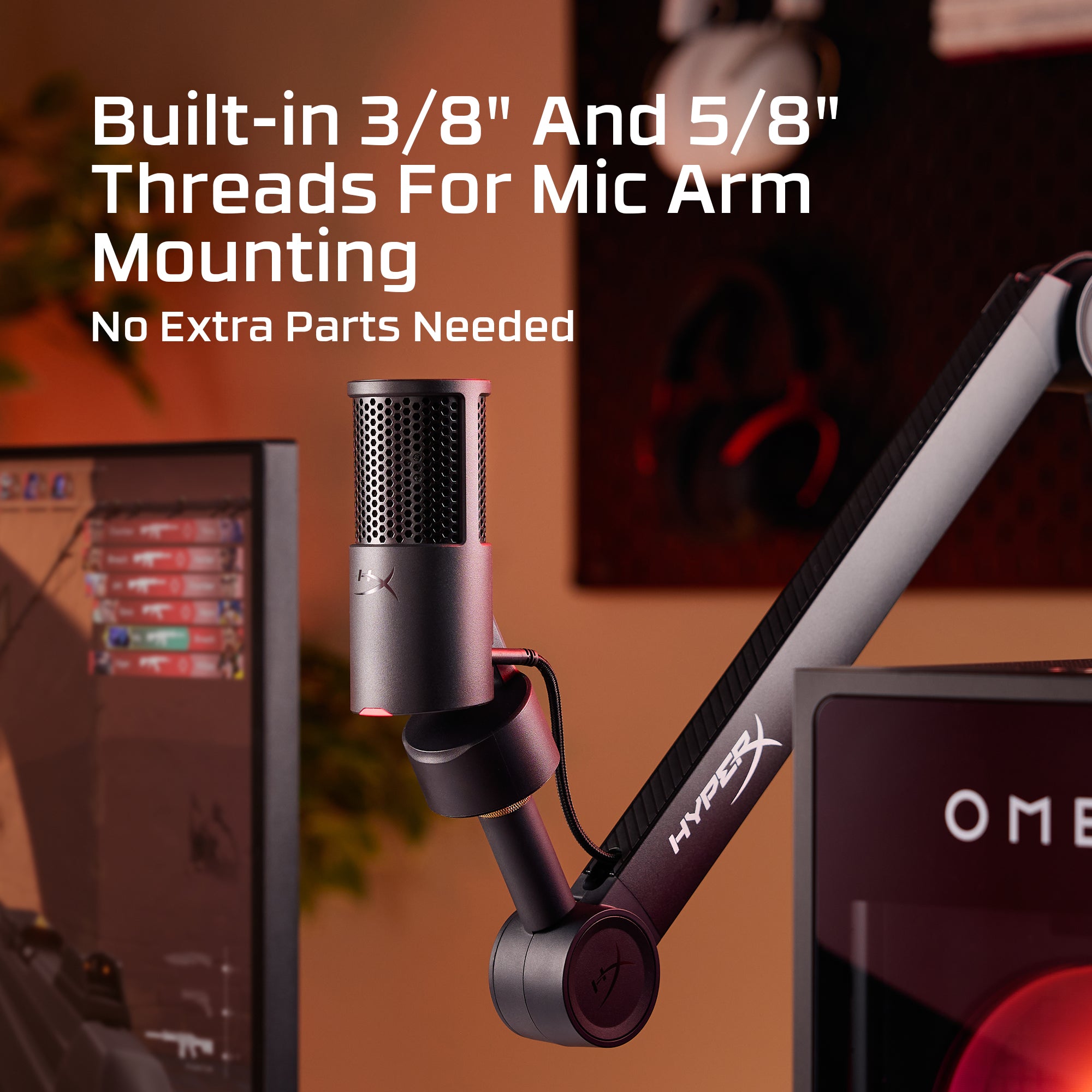 HyperX Solocast 2- Gaming USB Microphone
