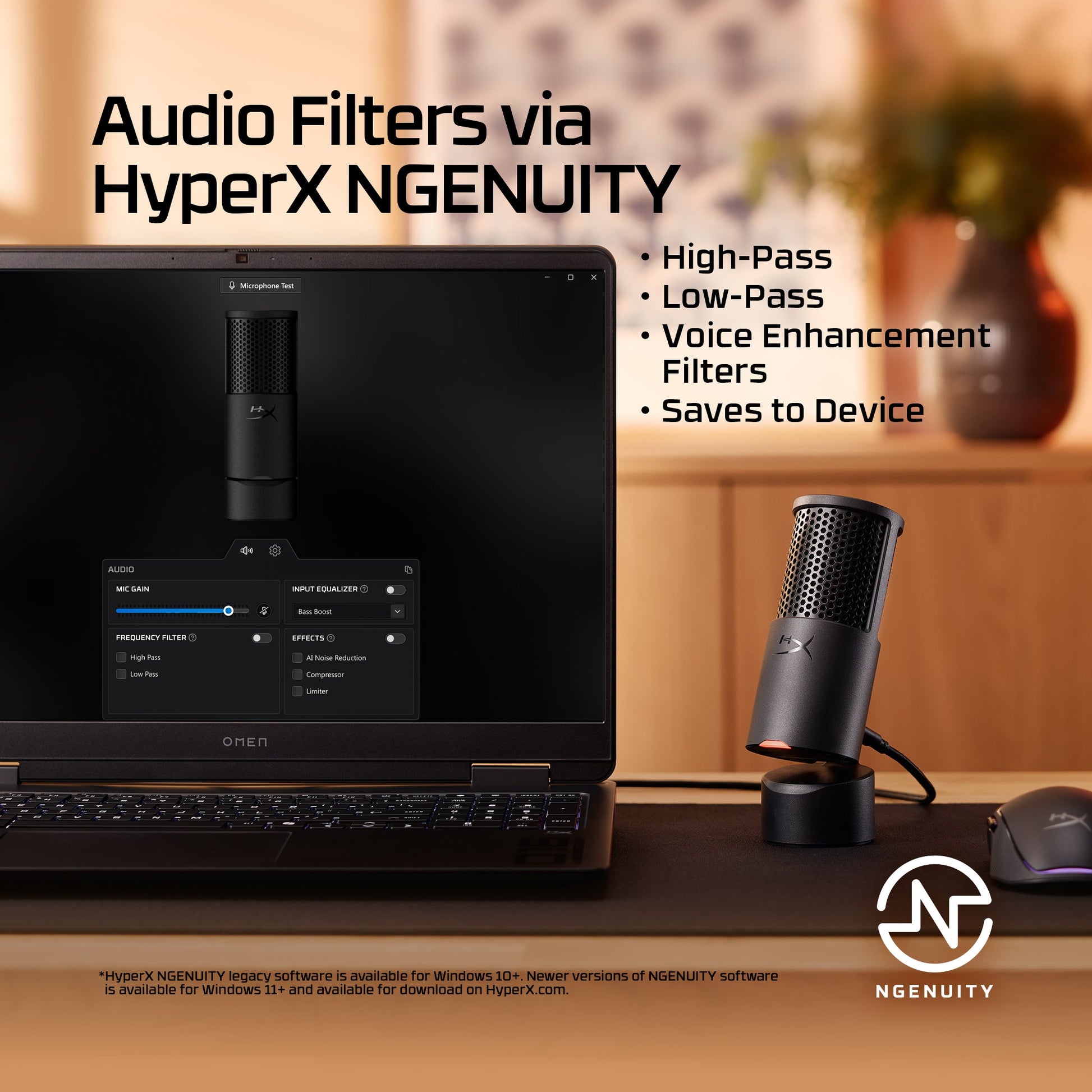 HyperX Solocast 2- Gaming USB Microphone