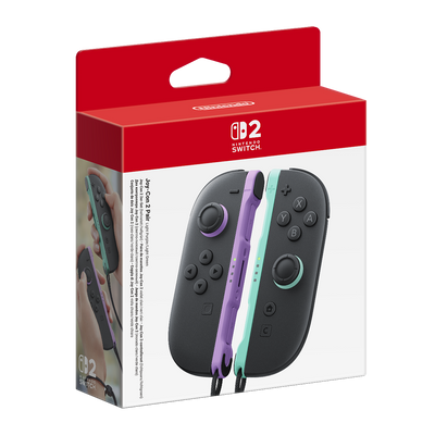 Nintendo Switch 2 Joy Con 2 Pair (Light Purple/Light Green)