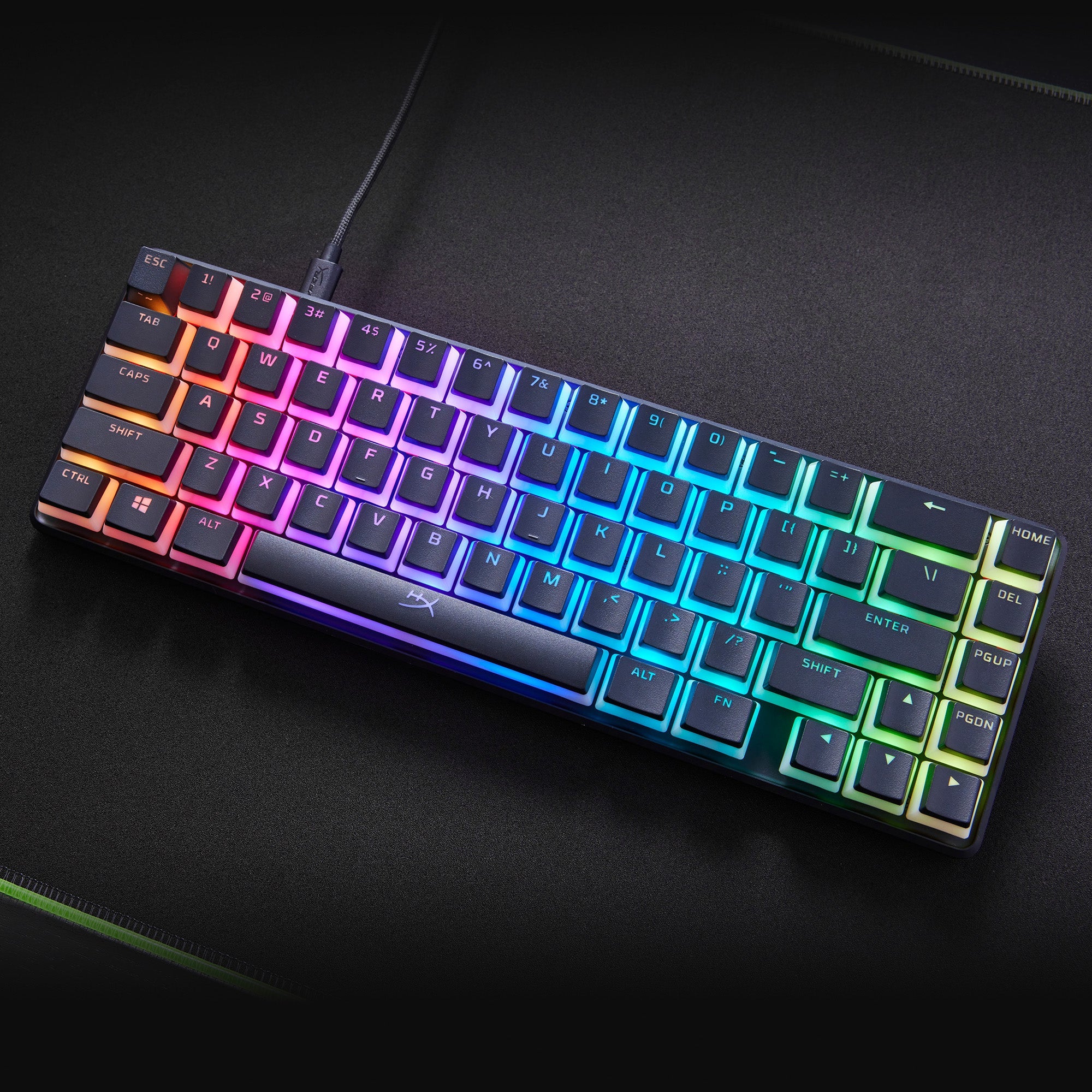 HyperX Pudding Keycaps Pink (PBT US Layout)