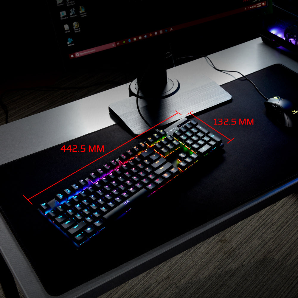HyperX Alloy Origins RGB Mechanical Gaming Keyboard Aqua Switch US Layout