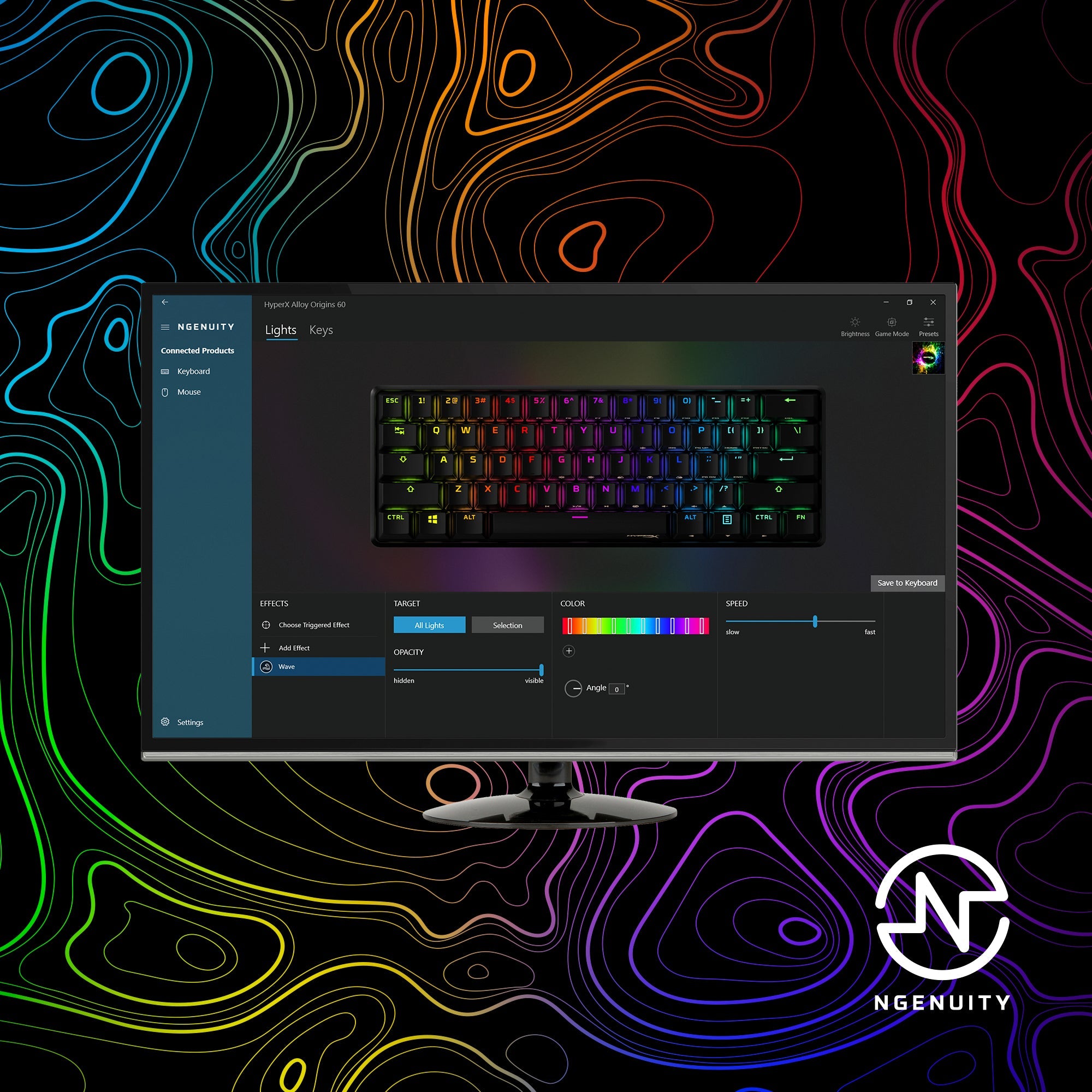 HyperX Alloy Origins 60 - Mechanical Gaming Keyboard