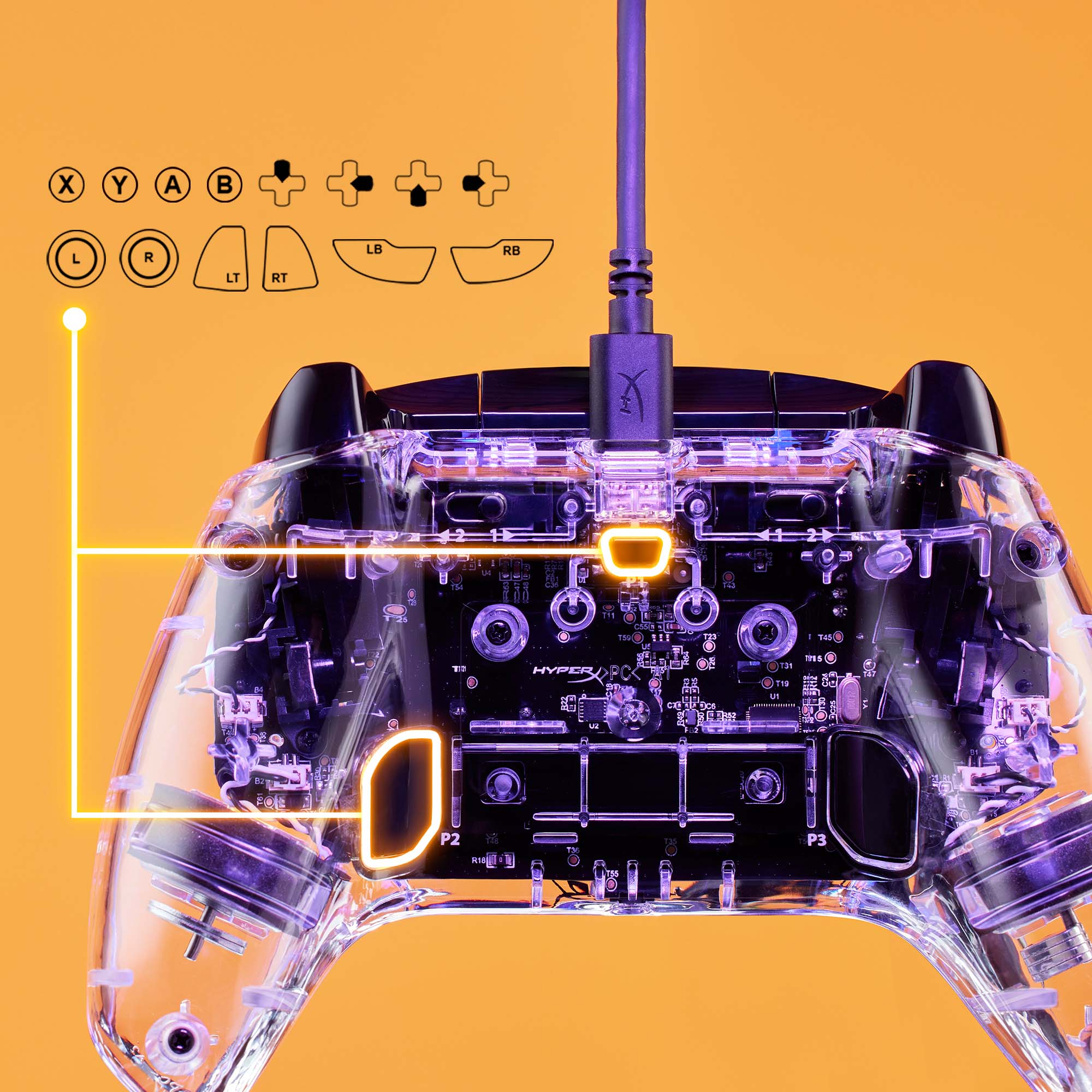 HyperX Clutch Gladiate Rgb Gaming Controller