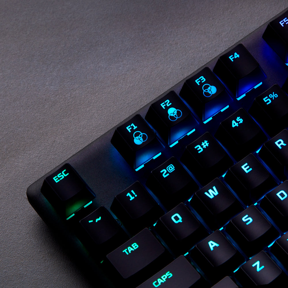 HyperX Alloy Origins RGB Mechanical Gaming Keyboard Aqua Switch US Layout