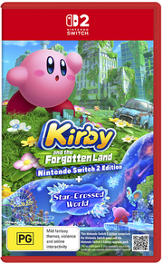 Kirby and the Forgotten Land + Star-Crossed World - Nintendo Switch 2
