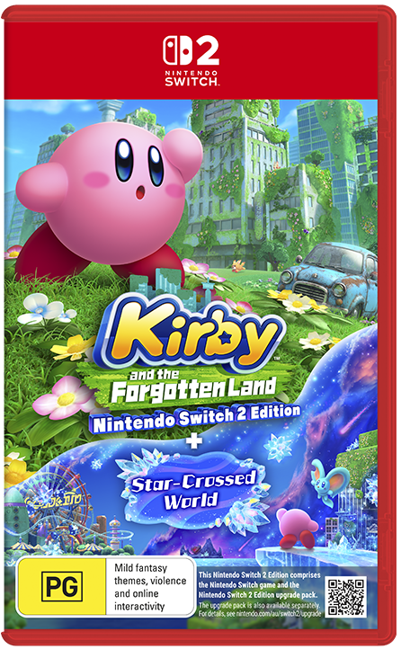 Kirby and the Forgotten Land + Star-Crossed World - Nintendo Switch 2