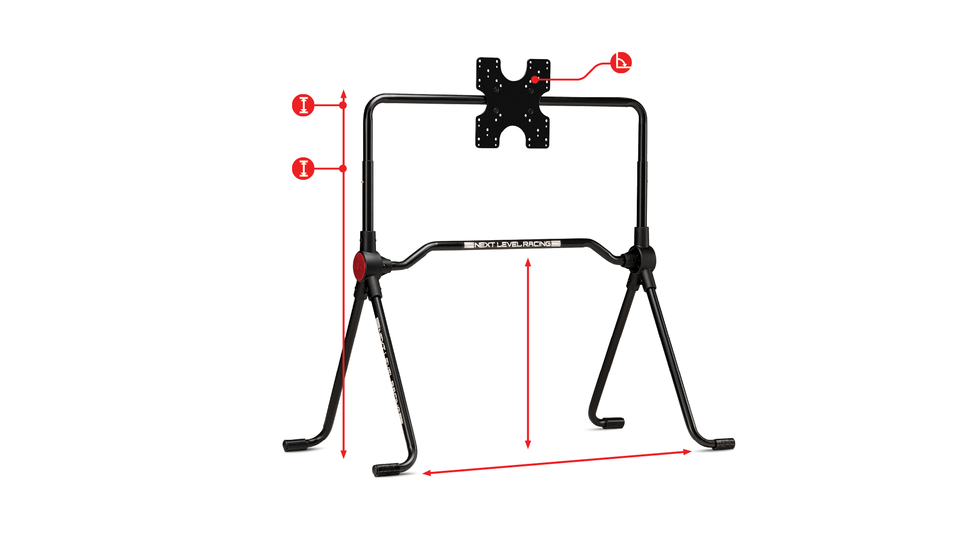 Next Level Racing Lite Free Standing Monitor Stand