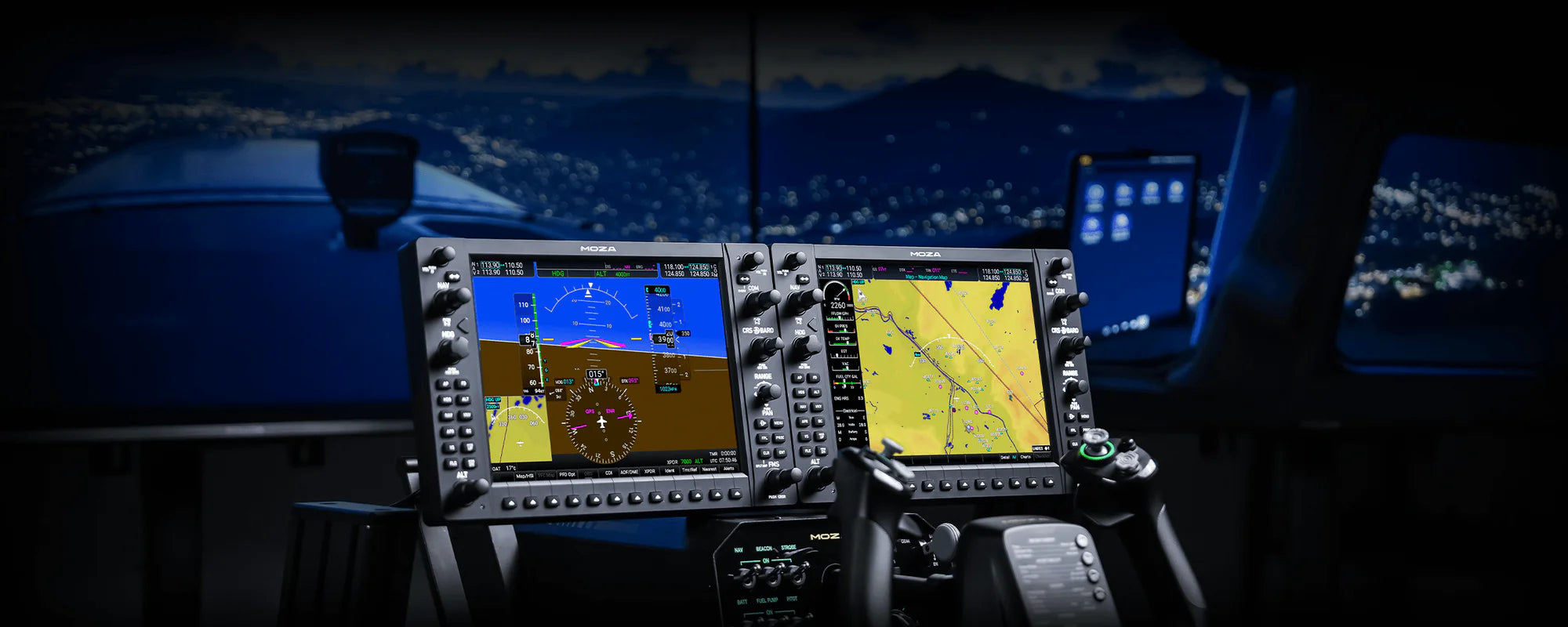 MOZA MGX1000 Instrument Panel