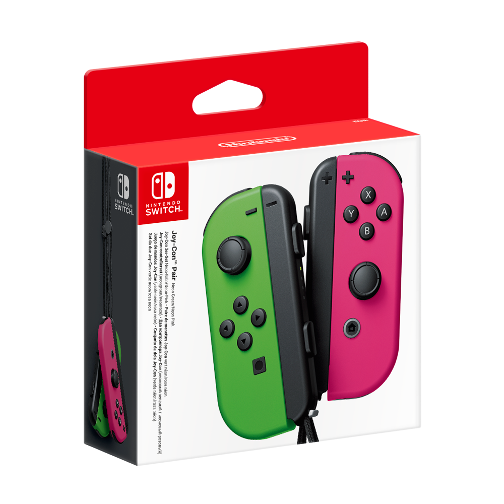 Neon Green & Pink