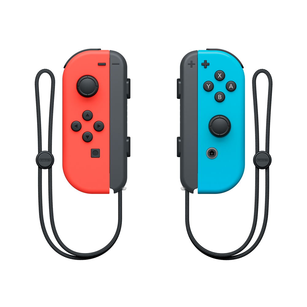 Neon Red & Blue
