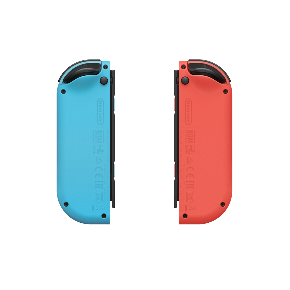 Neon Red & Blue