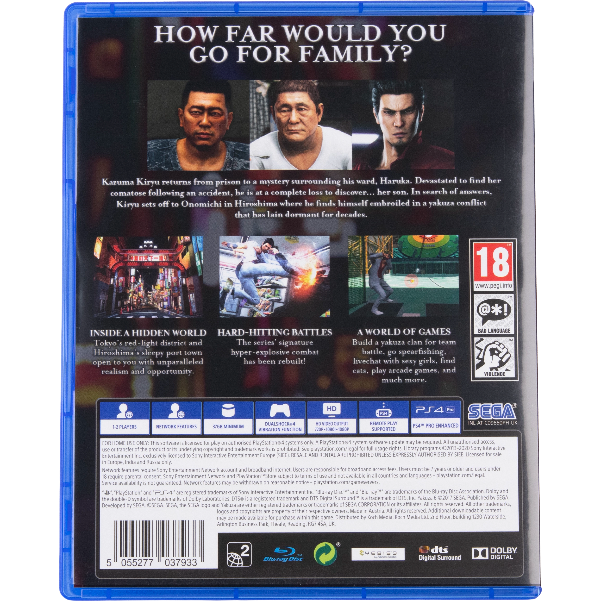 Yakuza 6: The Song of Life - PS4