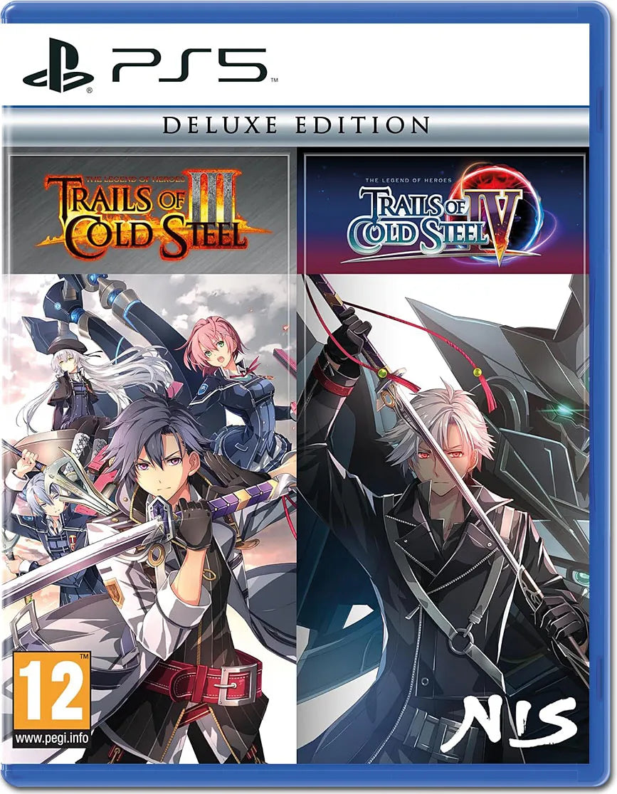 The Legend of Heroes: Trails of Cold Steel III / The Legend of Heroes: Trails of Cold Steel IV Deluxe Edition - PS5