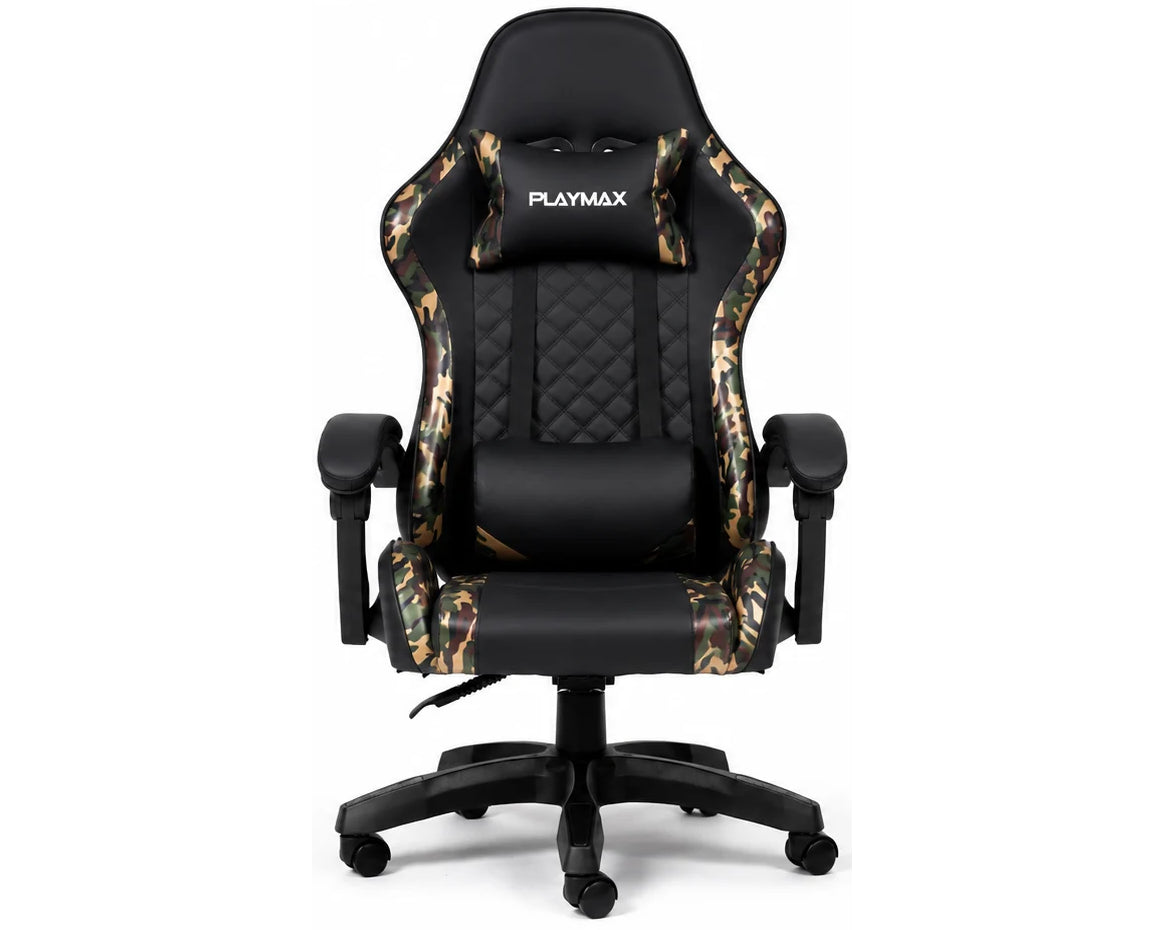 Playmax Studio Core Gaming Chair - Jungle Camo/Black