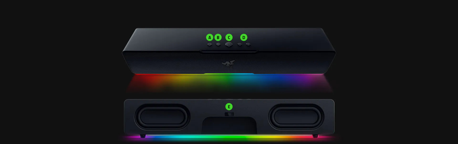 Razer Leviathan V2 X - PC Gaming Sound Bar