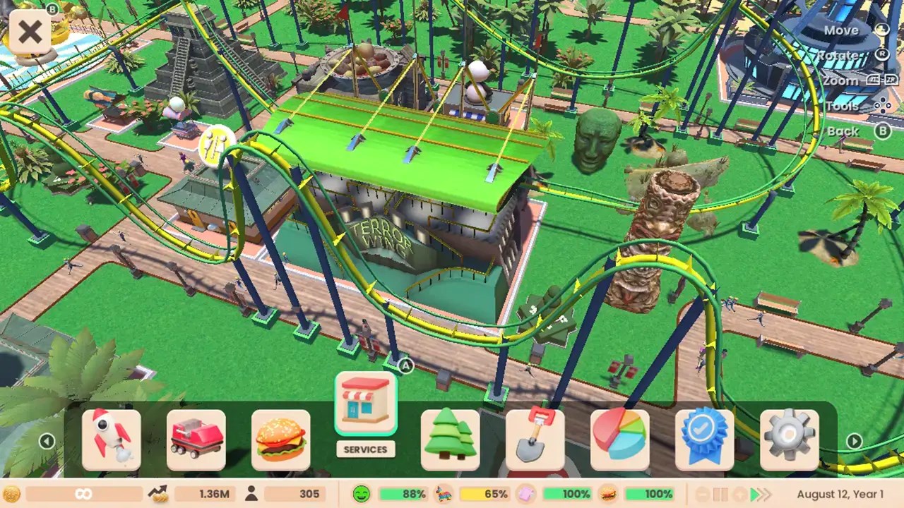 RollerCoaster Tycoon Adventures