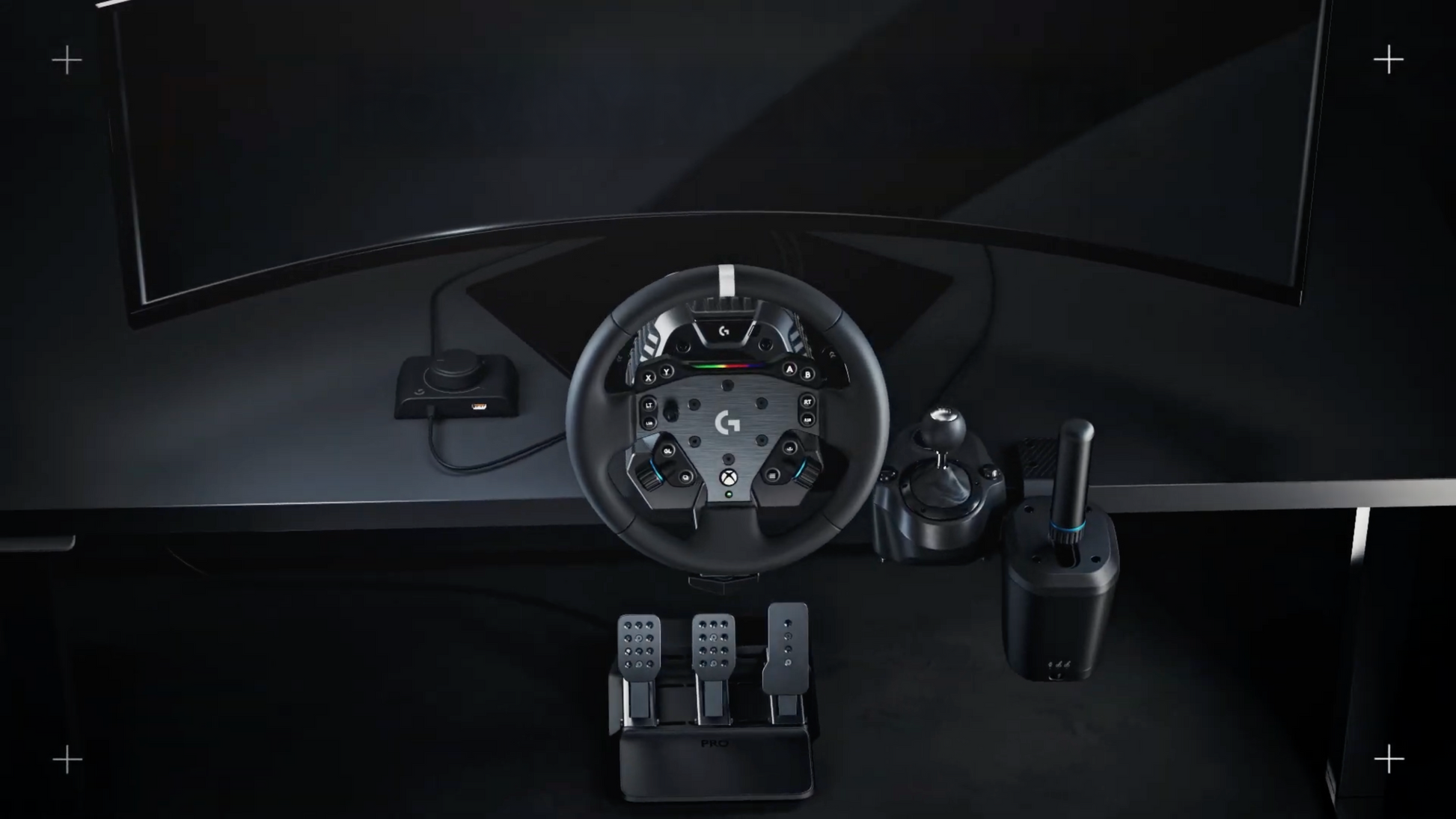 Logitech G RS50 Base Desk Clamp - Black