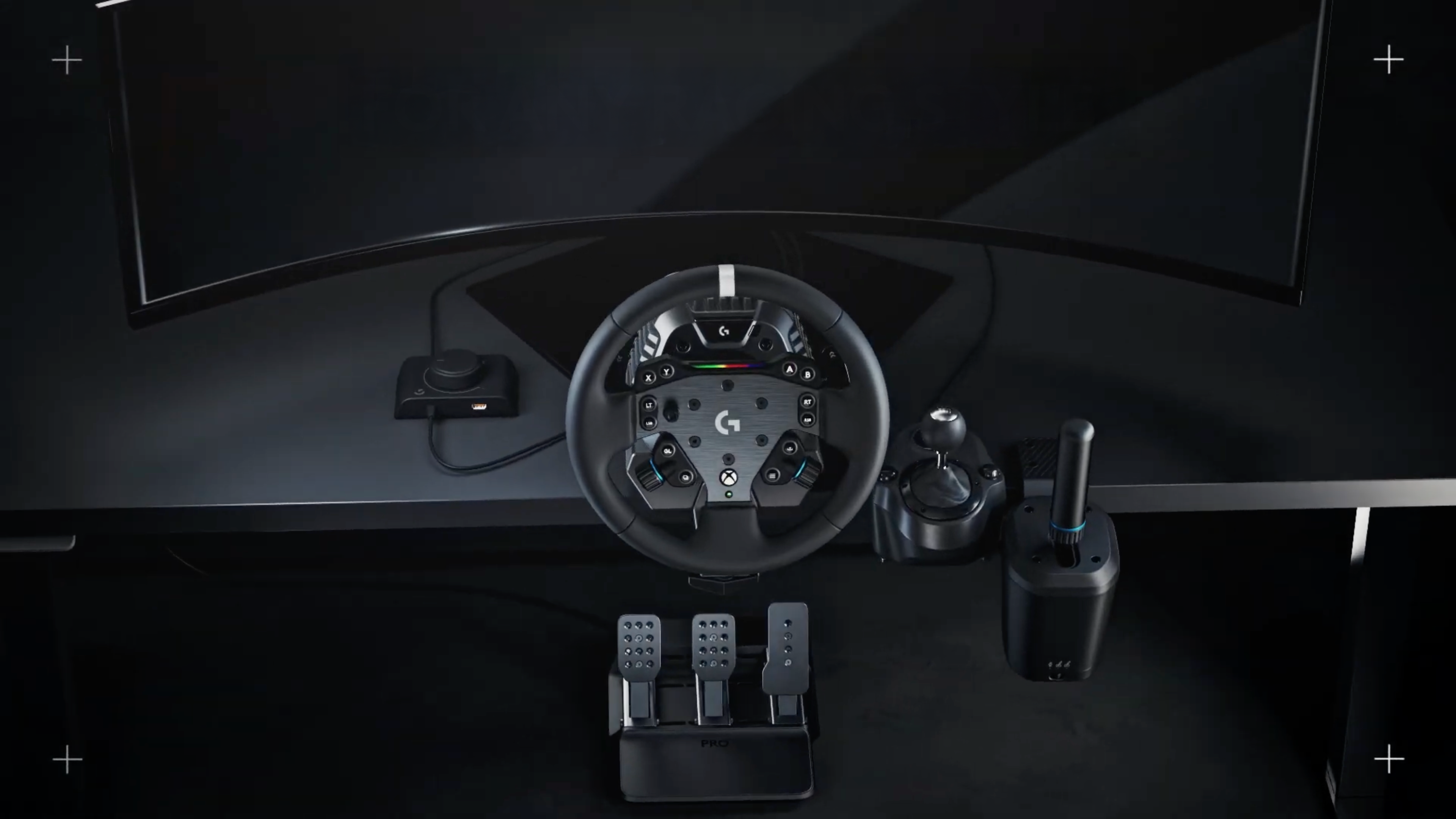 Logitech G RS50 Base Desk Clamp - Black
