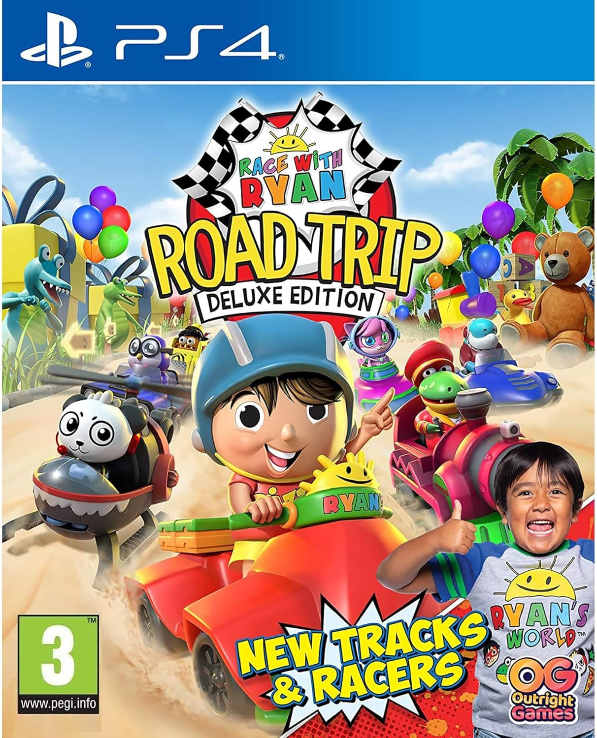 Race With Ryan: Road Trip - Deluxe Edition - PS4