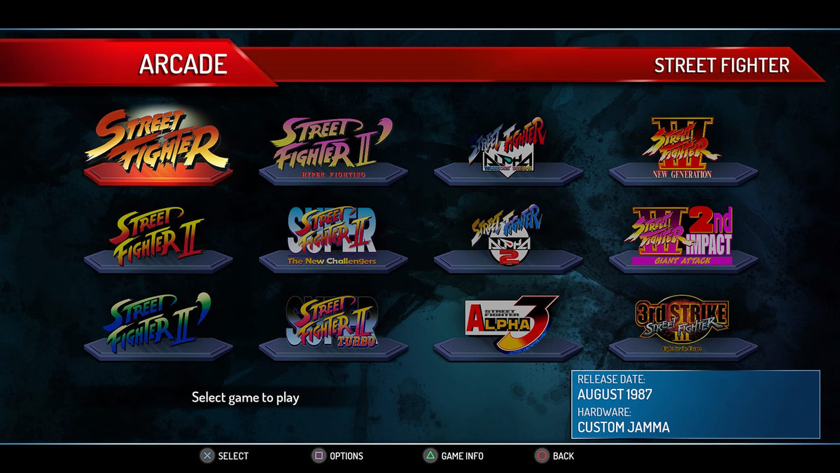 Street Fighter 30th Anniversary Collection - PS4