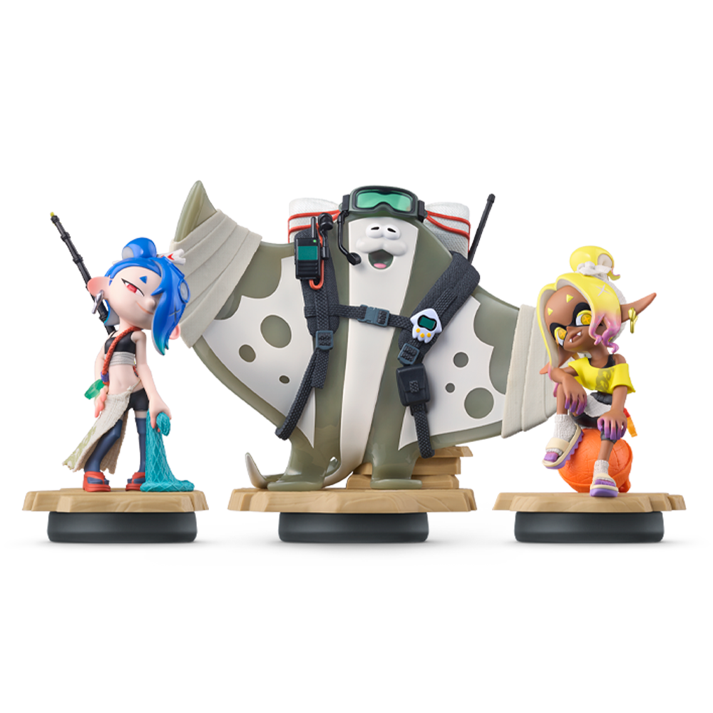 amiibo Splatoon Raiders - Shiver, Big Man & Frye