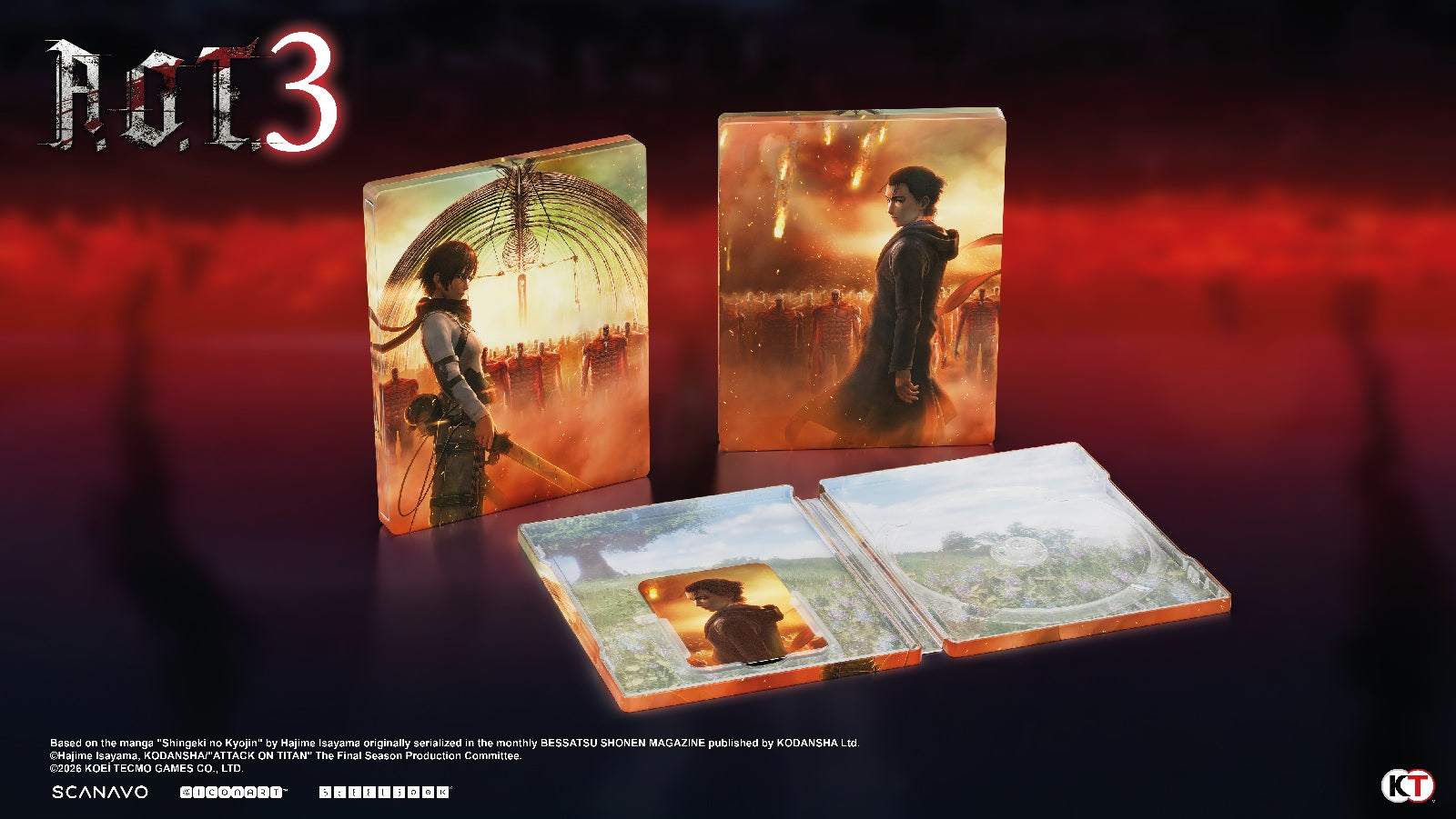 Attack on Titan 3: Steelbook Launch Edition - PS5