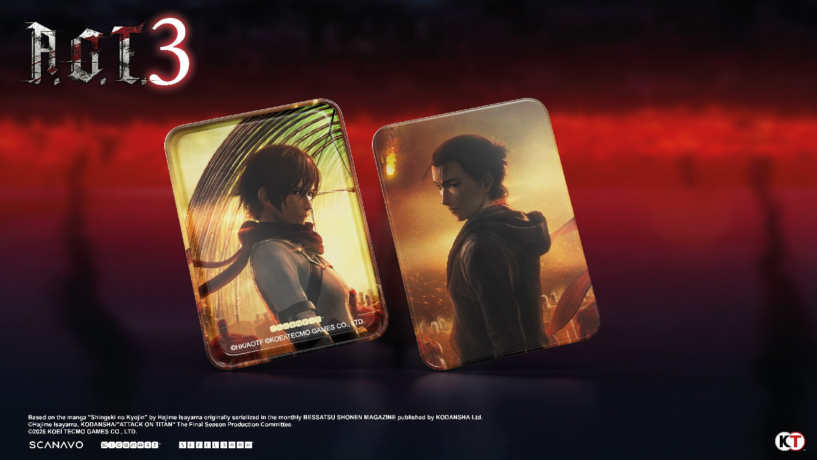 Attack on Titan 3: Steelbook Launch Edition - PS5