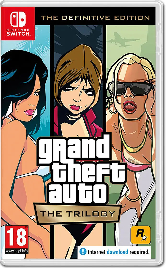 Grand Theft Auto: The Trilogy - Definitive Edition - Nintendo Switch