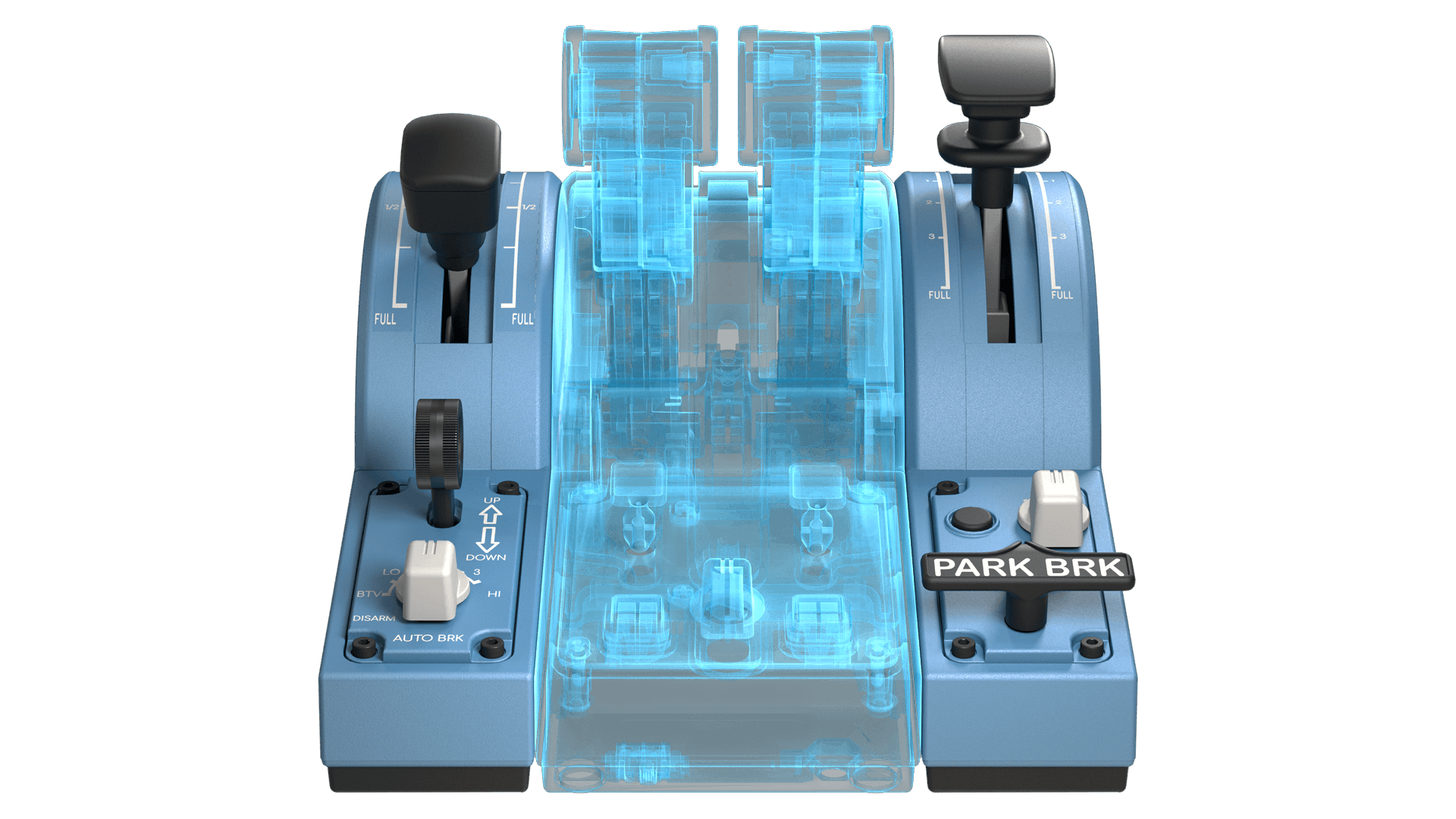 Thrustmaster TCA Quadrant Add-On Airbus Edition PC