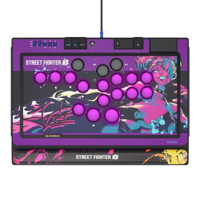 Qanba Sapphire Arcade Controller: Street Fighter Juri Han Edition - PS5/PS4/PC