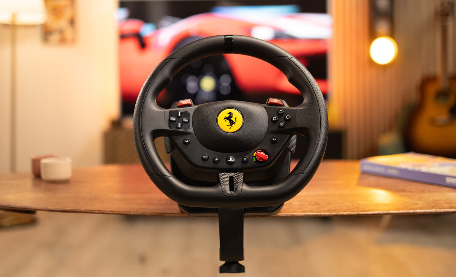 Thrustmaster T98 Ferrari 296 GTB Racing Wheel for PlayStation & PC