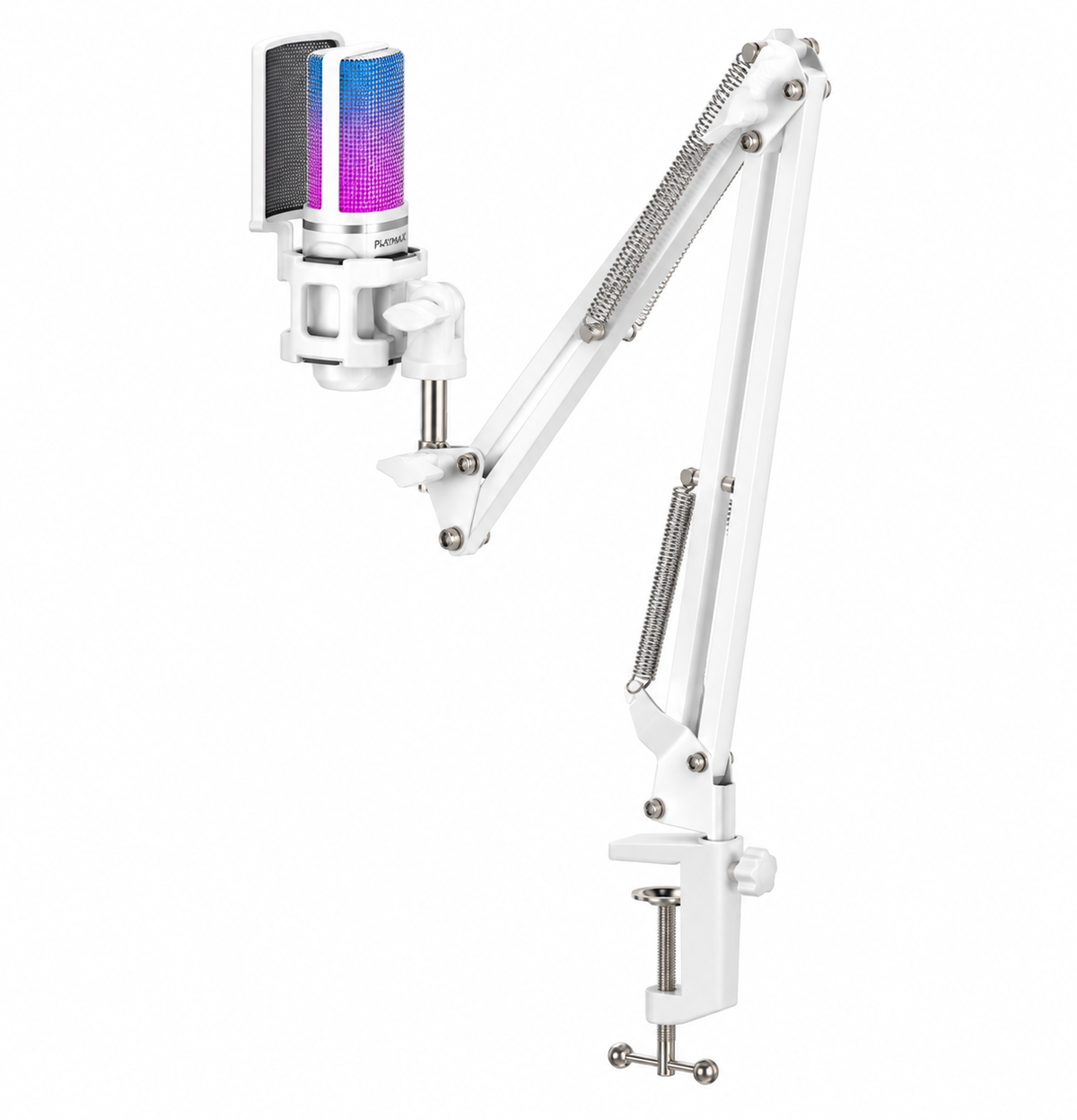 Playmax RGB Microphone PRO Kit White