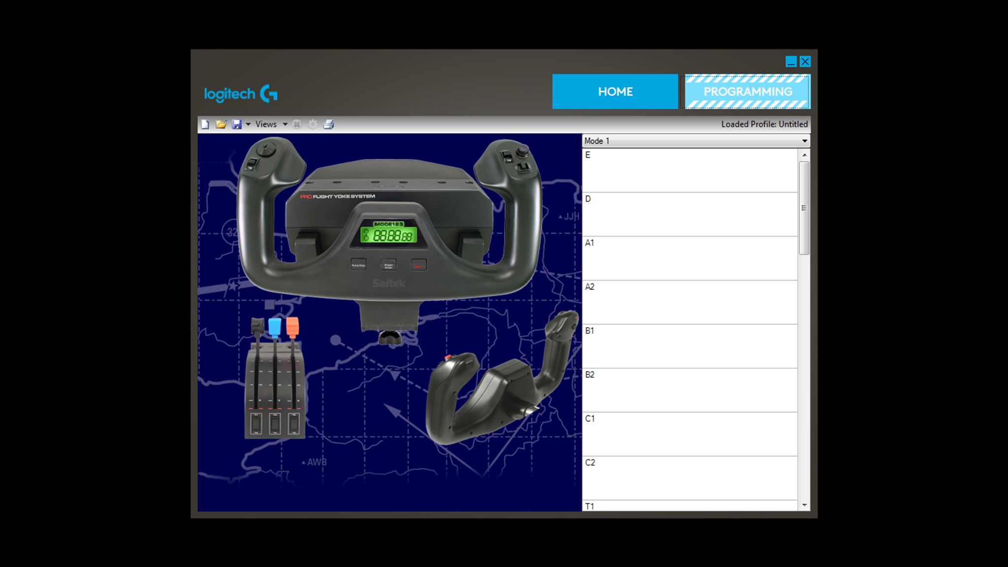 Logitech PRO Flight Yoke System